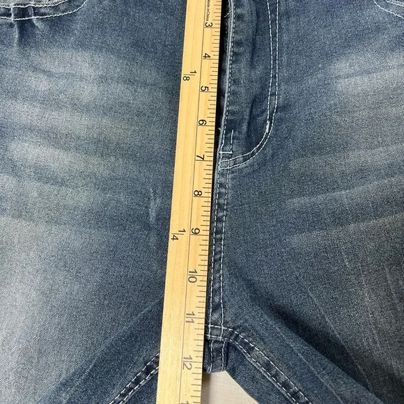 Vintage unknown brand Bootcut Jeans Women’s Size XXL Flared Stretchy Denim B-24 - Picture 6 of 9